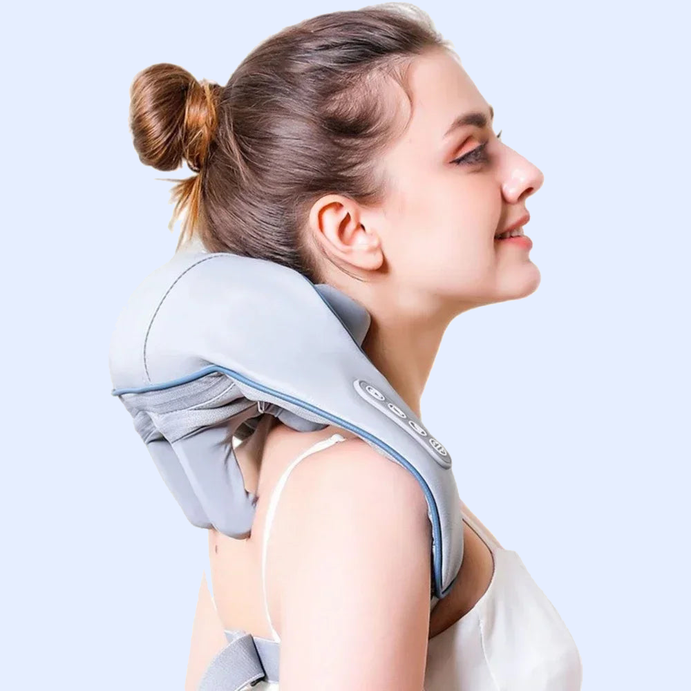 מעסה צוואר וכתפיים חכם עם חימום main image 7