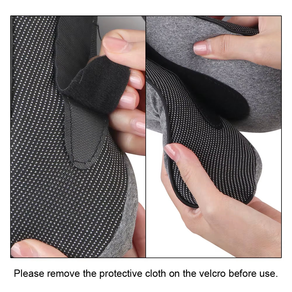 Portable U-Shaped Pillow Memory Foam Snail Pillow Soft Noon Break Sleep Pillows Travel Neck Support Travel Neck Pillow